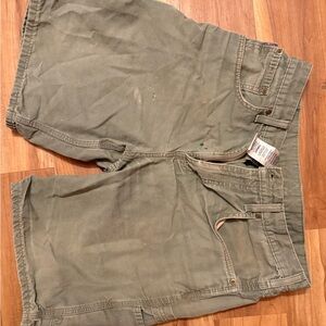 SOLD Carhartt Sage Green Utility Shorts